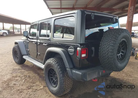 2021 Jeep Wrangler Unlimited Rubicon 4X4 from USA, damaged, VIN 1C4HJXFNXMW719593